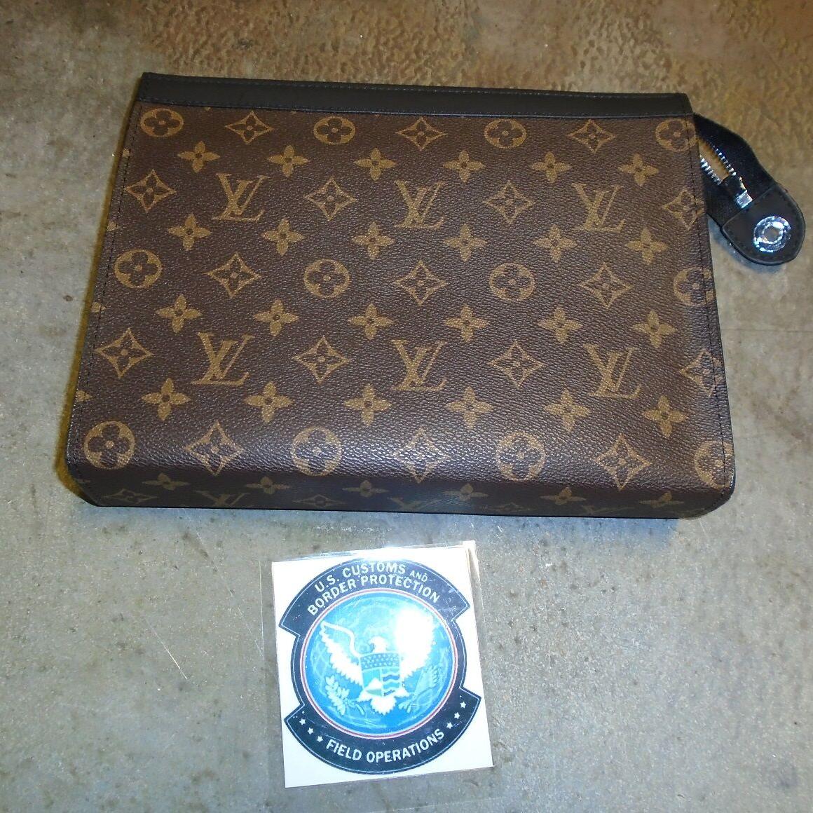Counterfeit Louis Vuitton handbag seized at Louisville International Airport on Sept. 17, 2020